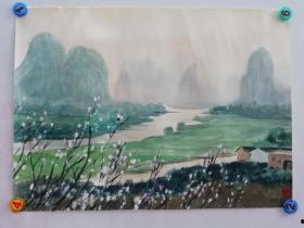 国产水彩画山水视频,国产水彩画山水之美